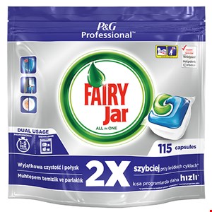 قرص ماشین ظرفشویی فیری جار Fairy مدل JAR 2X بسته 115 عددی