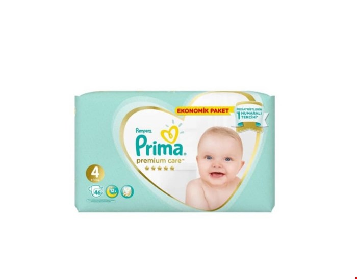 پوشک بچه سایز 4 46عددی پریما prima لهستان
