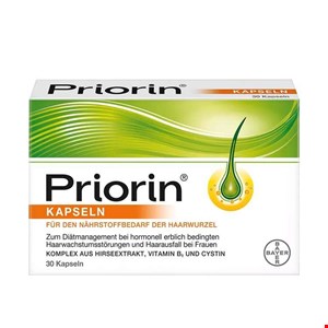 مکمل بریورین 120 عددی بایر آلمان Priorin اورجینال