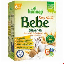 بیسکوییت کودک هوناپ با شیر بز400گرمی
