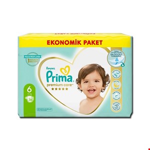 پوشک پریما لهستان ضد حساسیت سایز 6 – 35 عددی