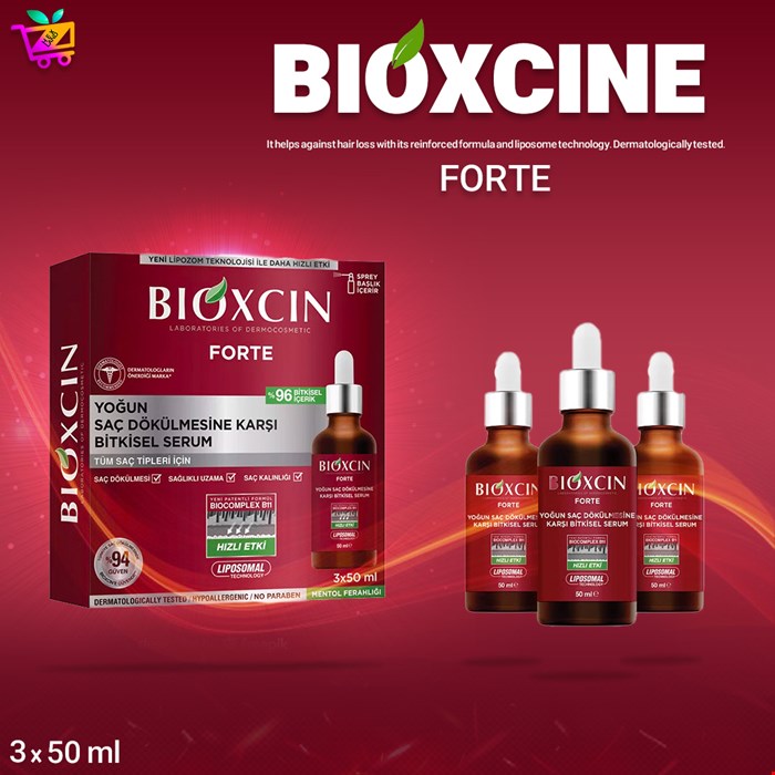 پک یک عددی  عددی سرم مو گیاهی ضد ریزش بیوکسین BIOXSINE