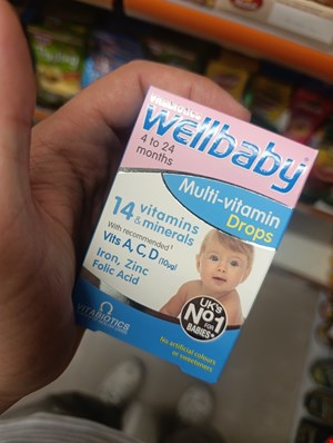 قطره مولتی ویتامین ول بیبی ویتابیوتیکس (Wellbaby) – ۳۰ میلی لیتر انقضا ۲۰۲۷.۱۰
