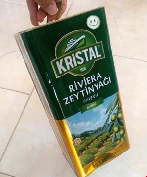 روغن زیتون  (KRISTAL) 5 لیتری اصل ترکیه