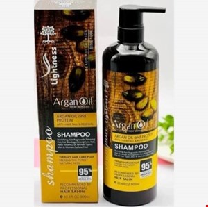 شامپو لایتnes روغن آرگان بدون سولفات اسلواکی اصل هولوگرام دار 900 میل