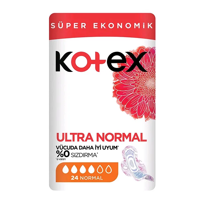 نوار بهداشتی روز کوتکس اولترا ضد حساسیت ULTRA NORMAL تعداد 24 عددی واردات قانونی ارسال از منطقه آزاد ارس